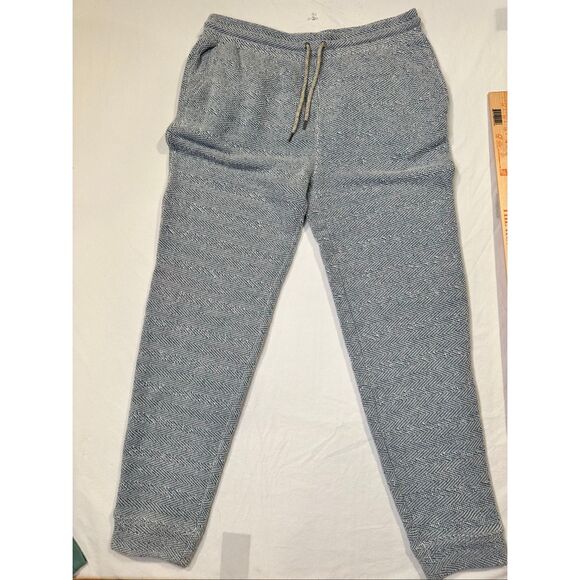 Faherty Men’s Whitewater Sweatpants - Blue Grey Shell Loop, size XL - Picture 2 of 9